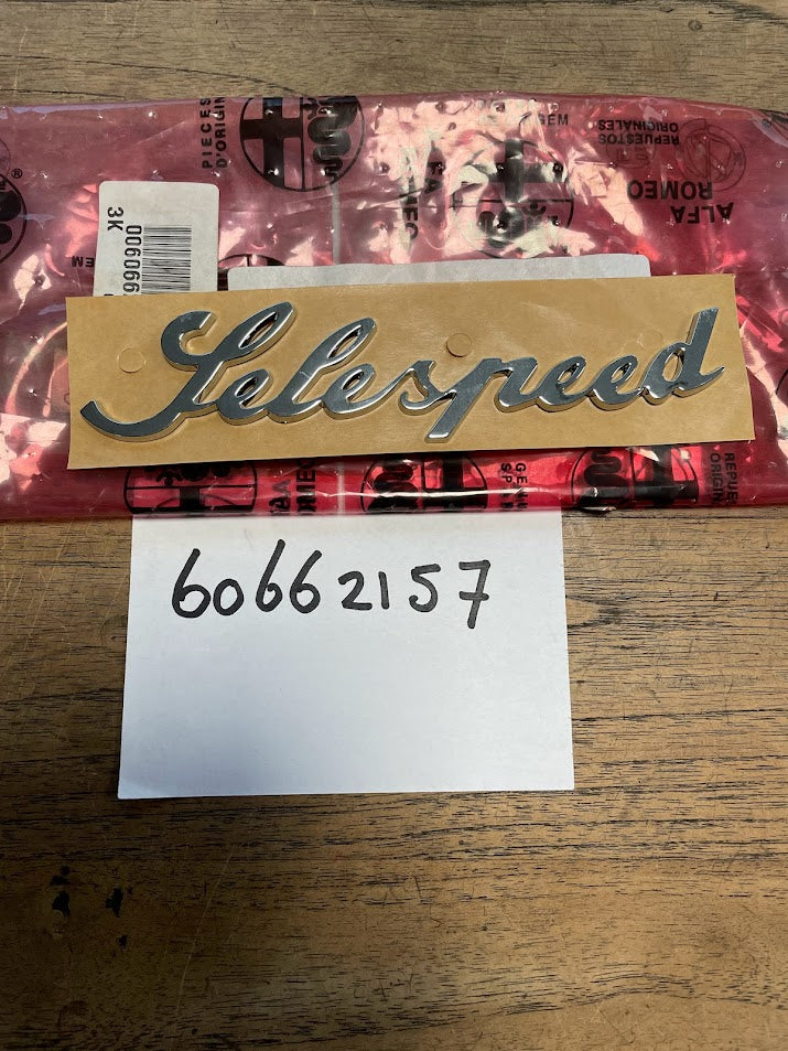 60662157 Alfa Romeo 156 Emblem Selespeed