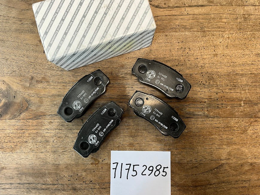 71752985 Fiat Ducato Brake Pad Set