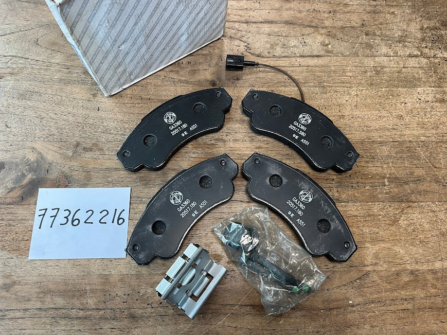 77362216 Fiat Ducato Brake Pad Set