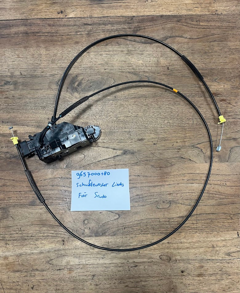 9657000180 Fiat Scudo Schiebetürschloss links