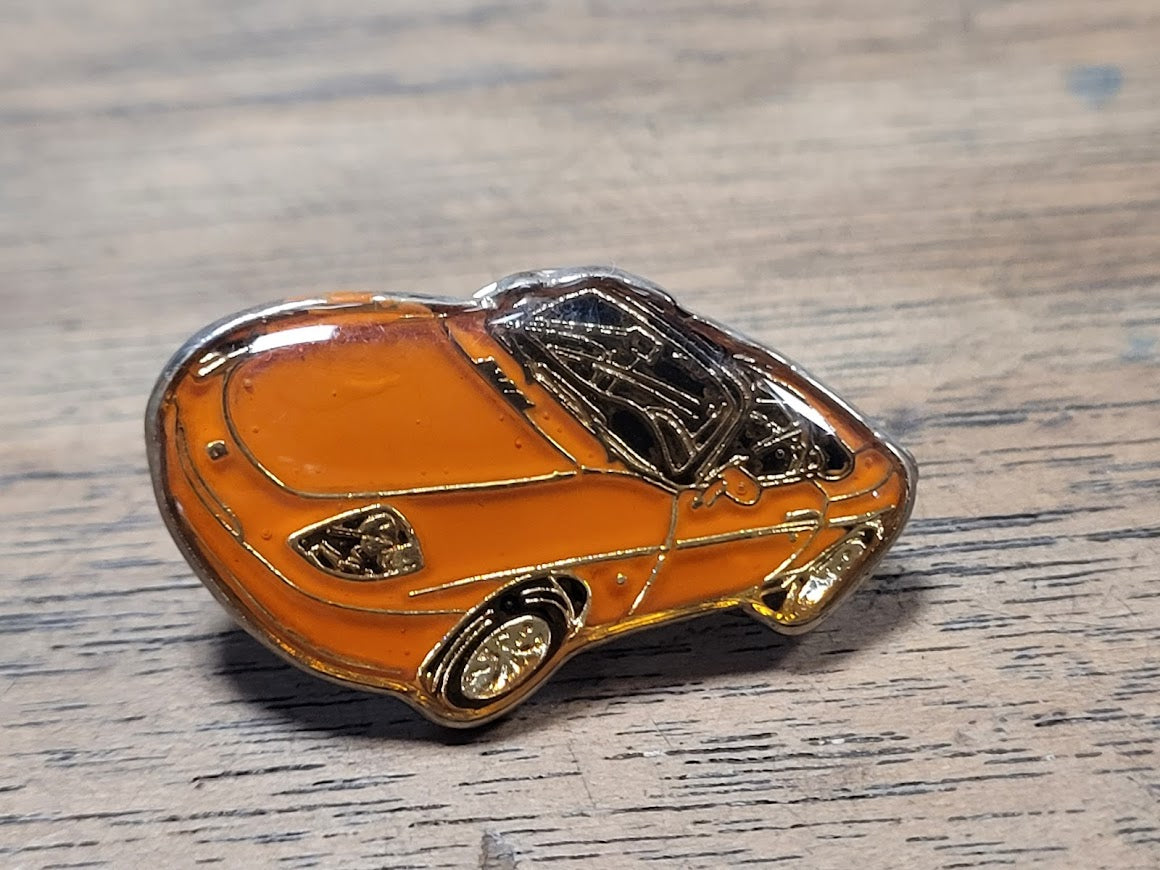 Fiat Barchetta Auto-Pin orange (Preis inkl. Versandkosten)