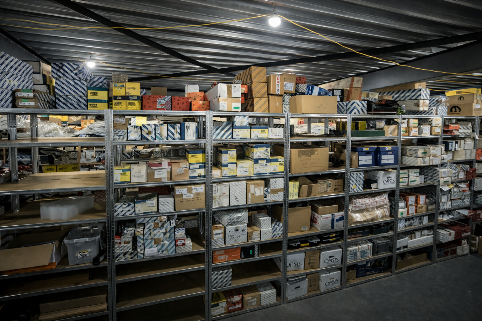Autofficinawebshop magazijn