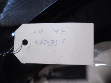 46547315 & 60694120 Alfa Romeo 147 plaatwerk origineel Alfa Romeo