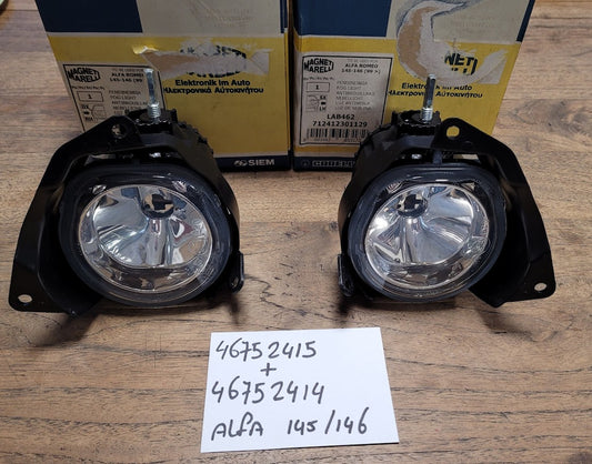 46752414 + 46752415 Alfa Romeo 145 / 146 verstraler (alleen als set te koop!)