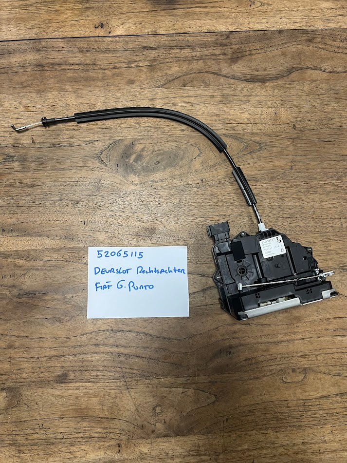 52065115 Fiat Grande Punto Deurslot Rechtsachter