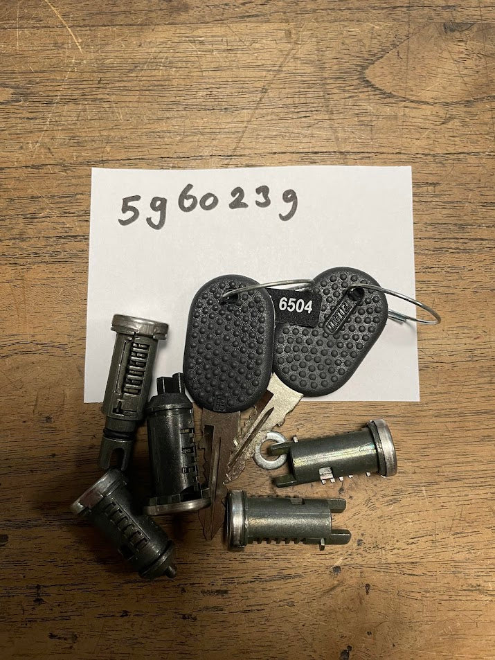 5960239 Fiat Uno sloten set