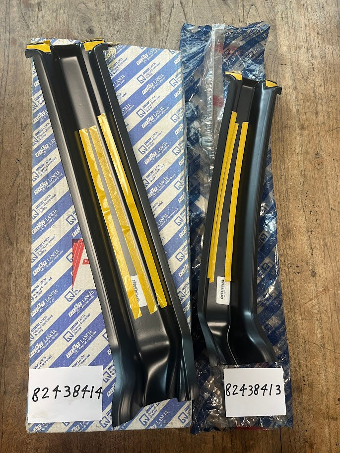 82438414 & 82438413 Lancia Delta B-stijl sierpanelen set